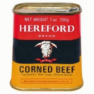 CORNED BEEF 200G 7OZ HEREFORD