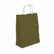parallelisme rouleau - SAC CABAS KRAFT BLANC VERGE OR