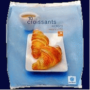 CROISSANTS PUR BEURRE SURGELÉS