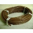 TUYAU SILICONE MARRON 6X12 BOBINE DE 25 M