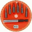 BOITE DISTRIBUTRICE D'EMBOUTS DE 7 PIECES