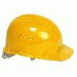 CASQUE DE CHANTIER JAUNE