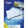 equipement etiqueter - BOÎTE DE 400 ÉTIQUETTES AGIPA - 119014 - 105 X 148,5MM - IMPRESSION LASER COPIEUR ET JET D'ENCRE