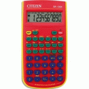  CALCULATRICE SR-135N ROUGE  CITIZEN
