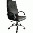 fauteuil bureau - LE FAUTEUIL DE BUREAU MANAGER PAMPA CCE CUIR NOIR