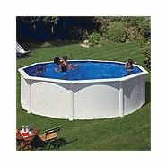 PISCINE  HORS SOL ACIER RONDE GRÉ DIAM. 5.50 X 1,20 M PISCINES HORS SOL ACIER