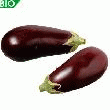 AUBERGINE BIO ORIGINE ESPAGNE CAL 200/300 BARQUETTE 500 G