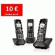 GIGASET A420 TRIO TÉLÉPHONE SANS FIL SIEMENS
