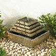 SMART SOLAR FONTAINE D'EXTÉRIEUR PYRAMIDE FONTAINES DE JARDIN