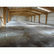 COULAGE MISE EN PLACE D'UNE DALLE EN BETON