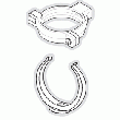 raccord plomberie - COLLIER PLASTIQUE LYRE DIAMÈTRE 50 MM SABLE