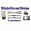 hub usb port boule - ADAPTATEUR AUDIO - VIDEO CDISCOUNT CDISCOUNT KIT DVD/PC VERS TV 5 MÈTRES