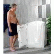 BAIGNOIRE à PORTE FRONTALE - OPTION HYDROMASSAGE