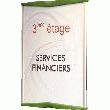 papier photo canva - LOT DE 5 PLAQUES DE SIGNALISATION A4 BLEU