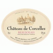VIN ROUGE BEAUJOLAIS - CHâTEAU DE CORCELLES