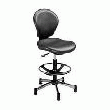 SIÈGE VINYLE HAUT AVEC REPOSE-PIEDS EXPERT GRIS ANTHRACITE