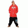 PICTURE ORGANIC SWEAT CAPUCHE ZIPPÉ BASEMENT ROUGE SWEAT & PULL HOMME