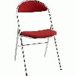 chaise haute boi - LE LOT DE 6 CHAISES PLICHAISE, AVEC DOSSIER ARRONDI (4,9 KG), TISSU 100 % POLYESTER, PIÈTEMENT CHROMÉ