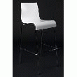 TABOURET CHAISE DE BAR TRENDS BLANC