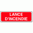 lance incendie - LANCE D'INCENDIE