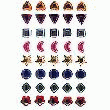 sachet plastique - SACHET DE 78 STRASS AUTOCOLLANTES
