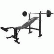 APPAREIL A CHARGE GUIDEE ET ACCESSOIRES IXOSPORT IXOSPORT BANC DE MUSCULATION + FONTE