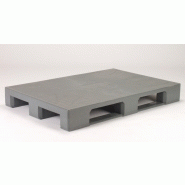 bac gerbable fond plein - PALETTE PLASTIQUE DE MANUTENTION