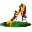 TOBOGGAN EN RÉSINE DE GIOCHIPARK SCIVOLO RESINA 300