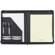 cle usb cuir - CONFÉRENCIER ZIPPÉ IMITATION CARBONE