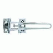 Entrebailleur De Securite Pour Porte D'Entree Metal Chrome