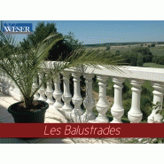 LES BALUSTRADE WESER POUR TERRASSE ET BALCON
