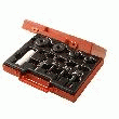 SAM OUTILLAGE-JEU DE 11 EMPORTE-PIÈCES ET D'UN FORET À ALÉSER