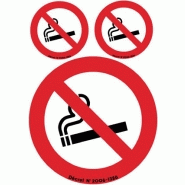 STICKER INTERDIT DE FUMER
