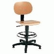 CHAISE BOIS HAUTE SUR PATINS LIFT A GAZ TEC3.