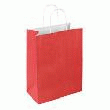 bac alimentaire - SAC MAGASIN KRAFT NATUREL BRUN POIGNÉES TORSADÉES 48 X 45 X 17 CM - CARTON DE 50