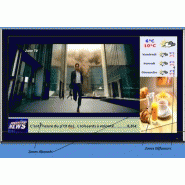 support affichage dynamique - PLAYER DIGITAL INTELLIGENT MULTIMÉDIA HMXMP-3450