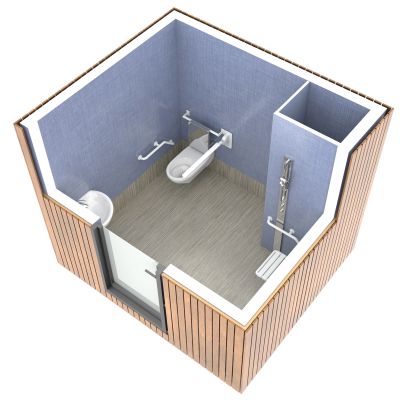 Bloc sanitaire PMR Bloc sanitaire PMR