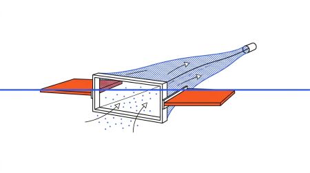 Filet Manta tracté surface microplastique Filet Manta tracté surface microplastique