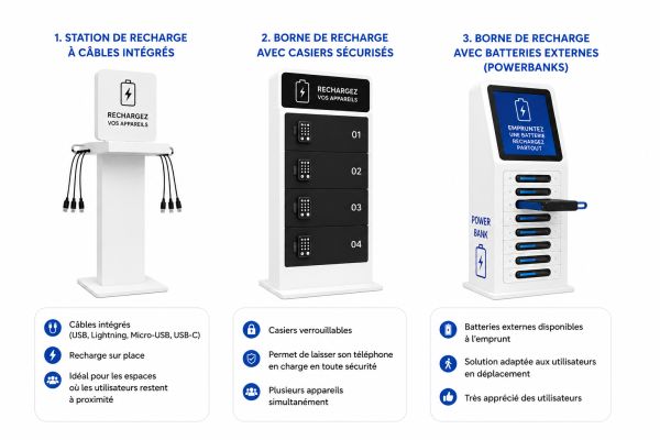 borne de rechargement telephone borne de rechargement telephone
