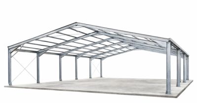 Barn en charpente métallique Barn en charpente métallique