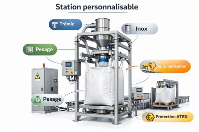 Choisir une station de remplissage de big bags Choisir une station de remplissage de big bags