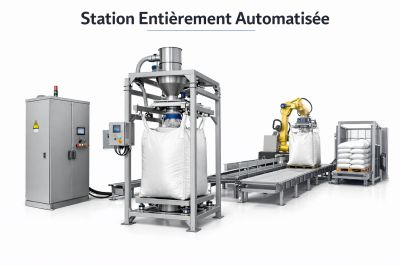 Station entièrement automatisée Station entièrement automatisée