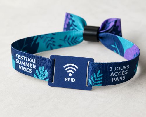 Bracelet RFID festival aux couleurs vives Bracelet RFID festival aux couleurs vives