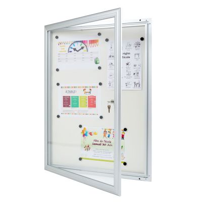 Vitrine extérieure avec porte battante Vitrine extérieure avec porte battante