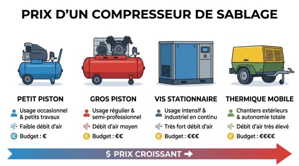Prix d'un compresseur de sablage Prix d'un compresseur de sablage