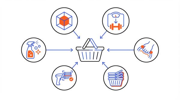 Panier pour magasin Panier pour magasin