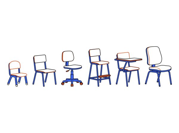 6 types de chaises scolaires pour école 6 types de chaises scolaires pour école