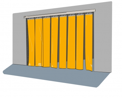 Lanière pour portes opaque Lanière pour portes opaque