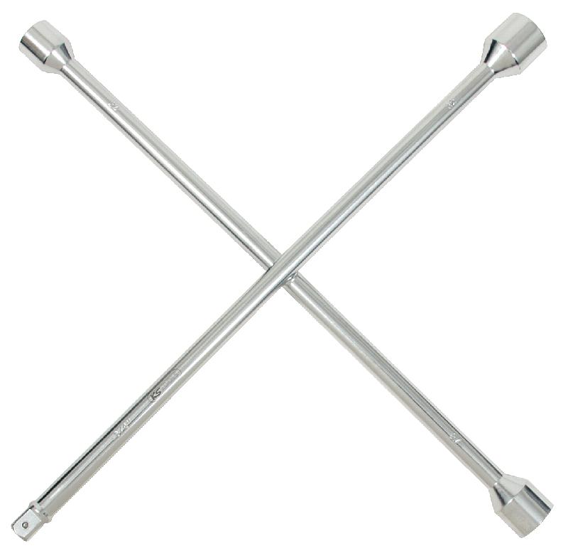 Clé à écrou De Roue De Secours De Voiture 45 En Acier Argenté