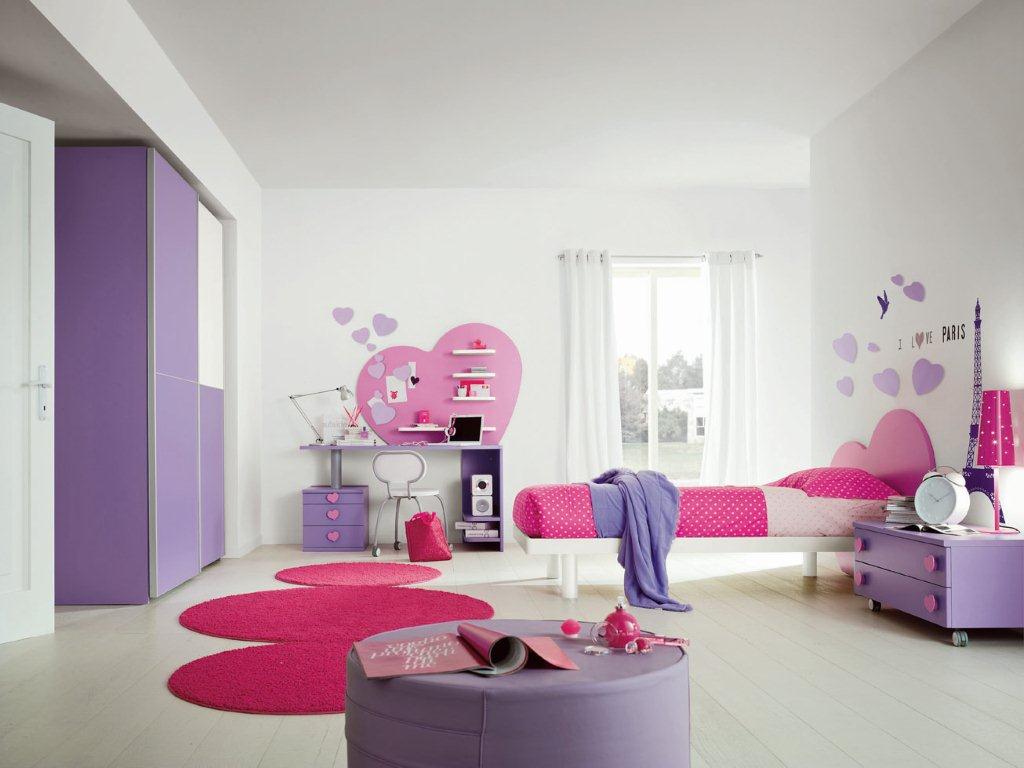 Chambre a coucher blanche et mauve: idees fantastiques chambre de ...